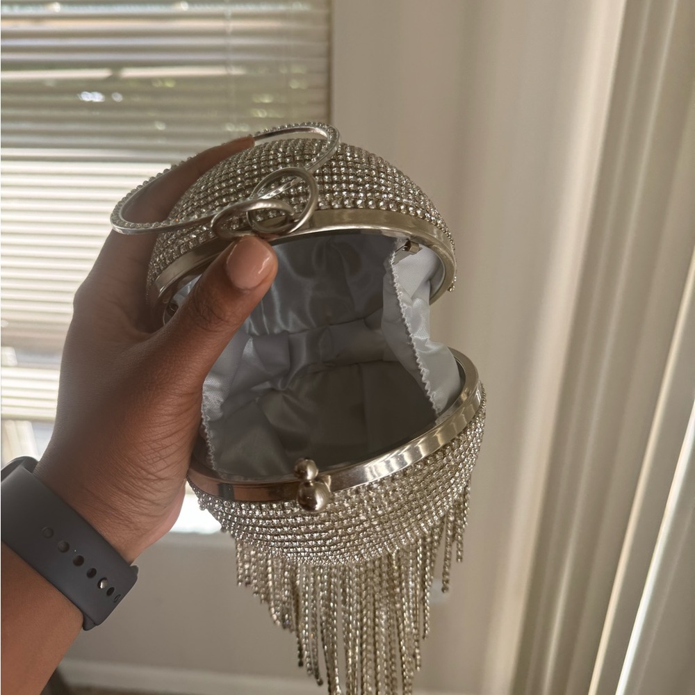 Rhinestone evening bag
